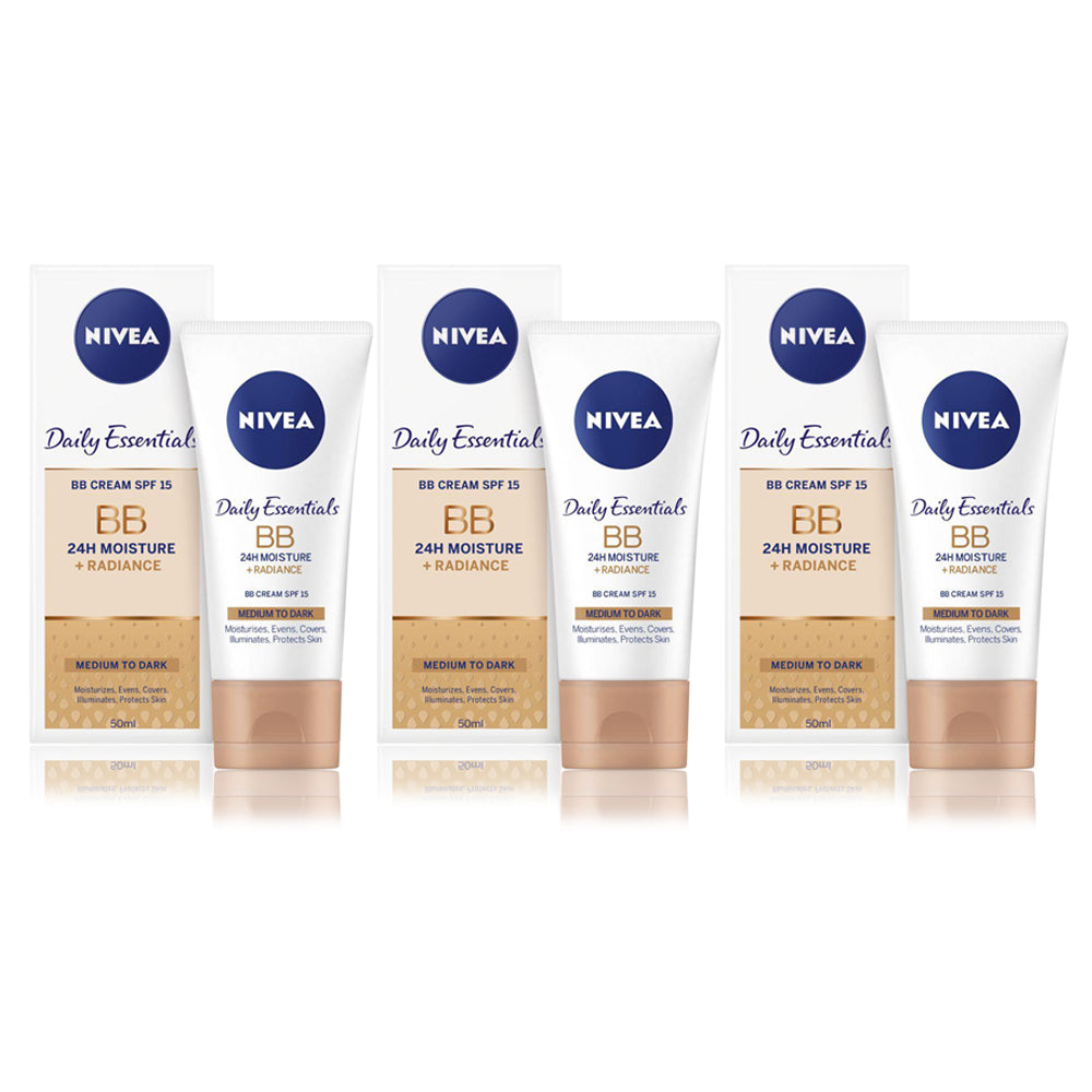 نيفيا بيبي كريم متوسط 50 مل مجموعة من 3 قطع