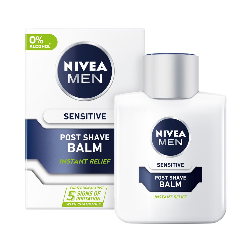 Nivea Men Sensitive After Shave Balm 100ml - (Pack Of 6) - Billjumla.com