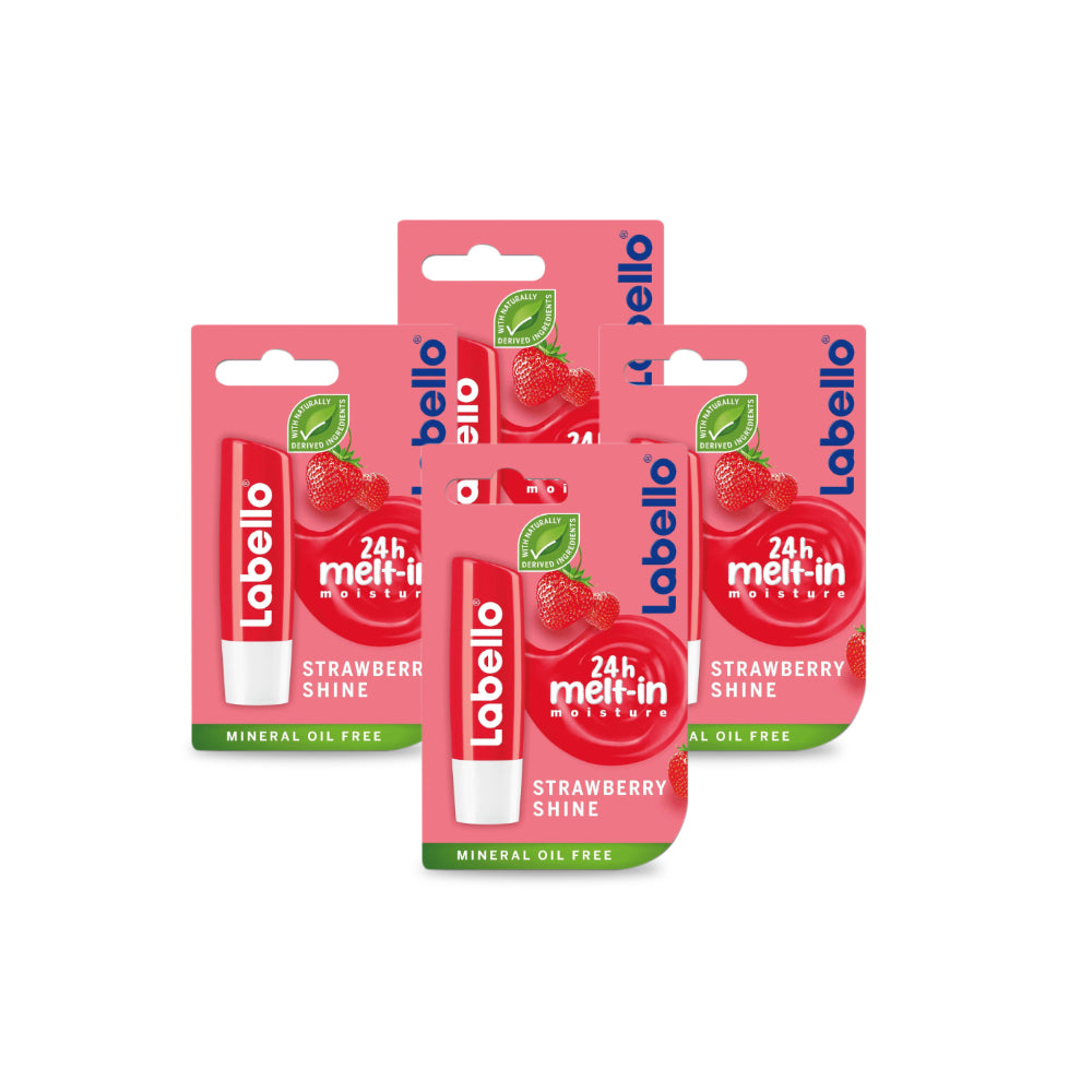 Labello Strawberry - Pack of 4