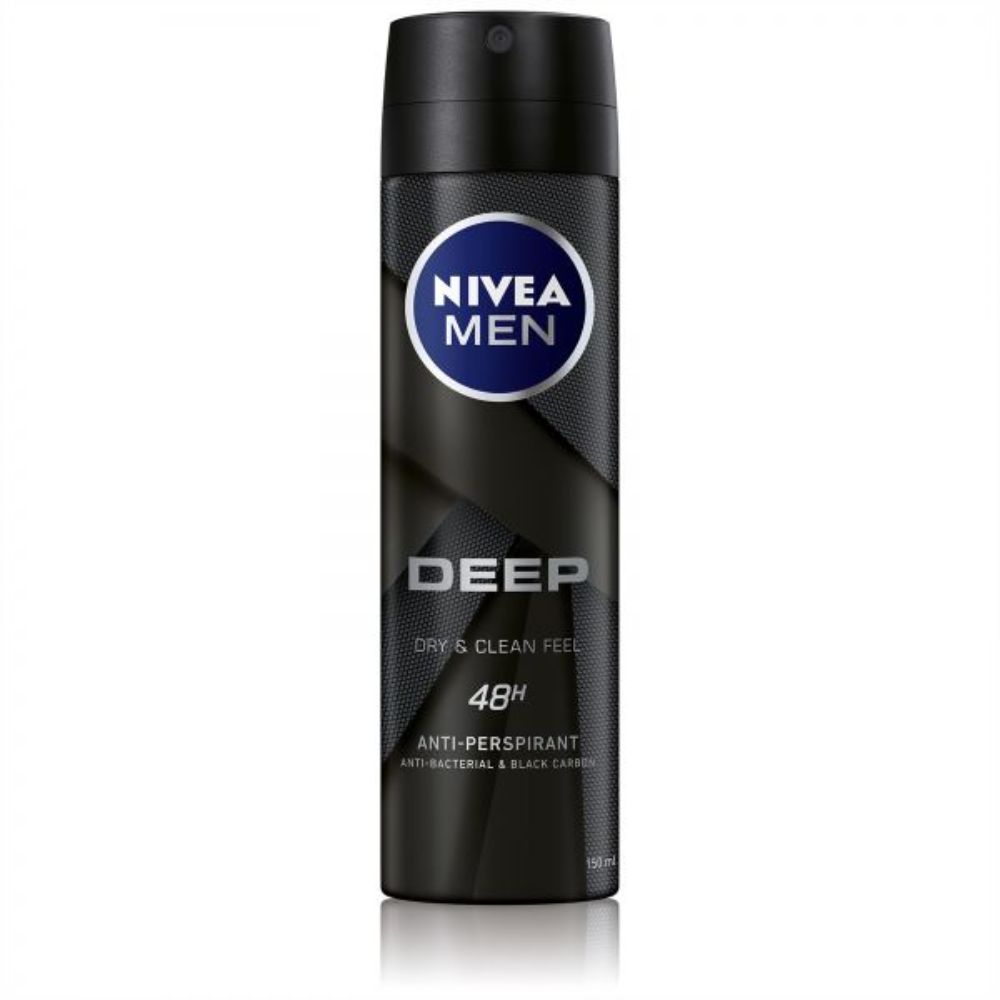 Nivea Men Deo Spray Deep 150ml - (Pack Of 6) - Billjumla.com