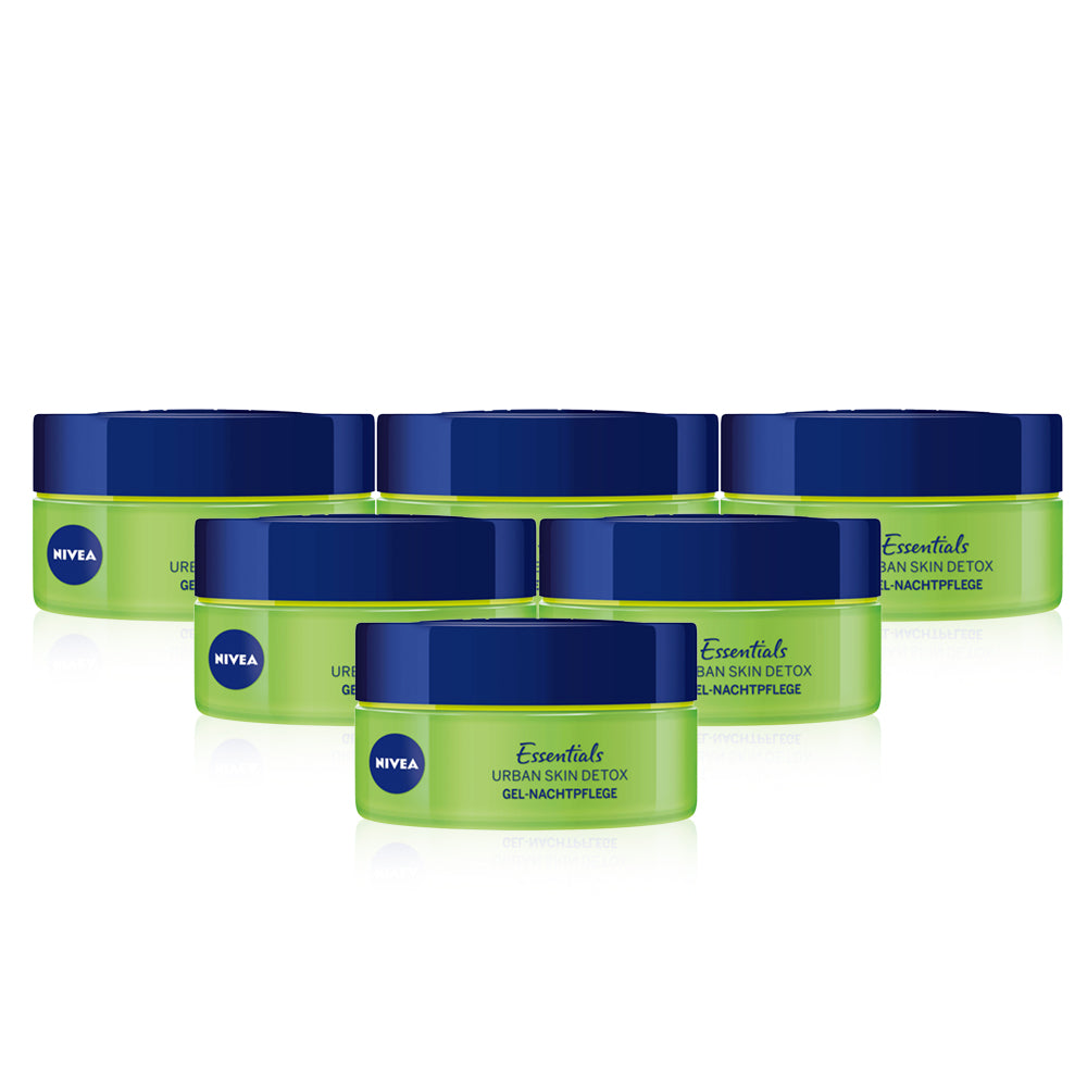 Nivea Urban Skin Detox Night Cream 50ml - (Pack Of 6)