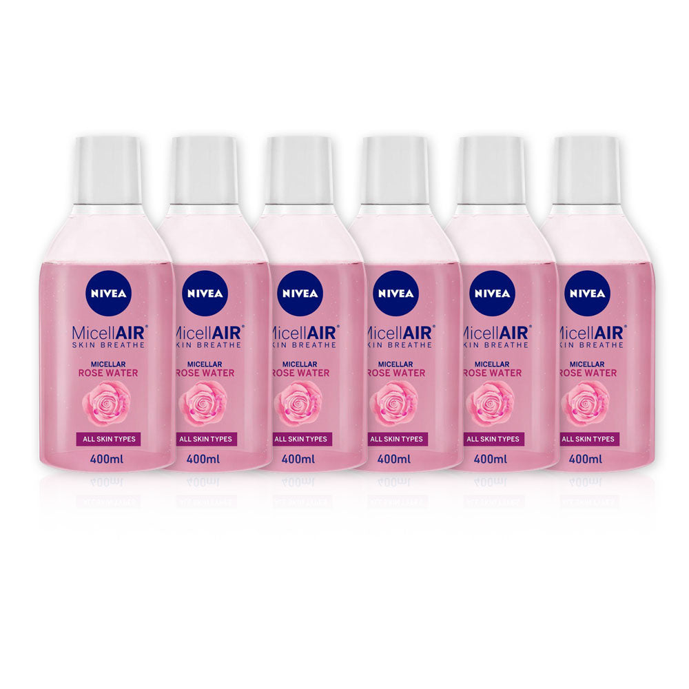 Nivea Essential Micellair Rose Water With Oil 400ml - (Pack Of 6) - Billjumla.com