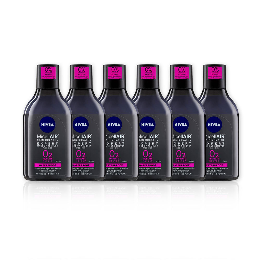 Nivea Micellair Expert Make Up Remover 400ml - (Pack Of 6) - Billjumla.com