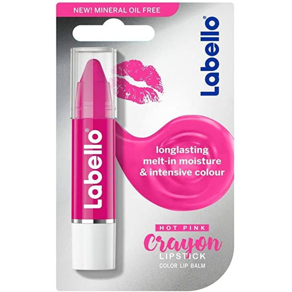 Labello Crayon Hot Pink 3G - (Pack Of 12) - Billjumla.com