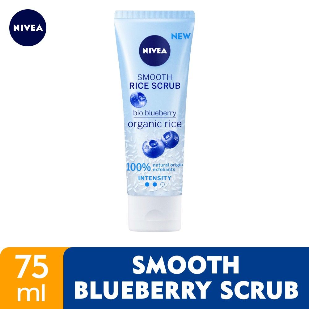 Nivea Smooth Rice Face Scrub 75ml - (Pack Of 6) - Billjumla.com