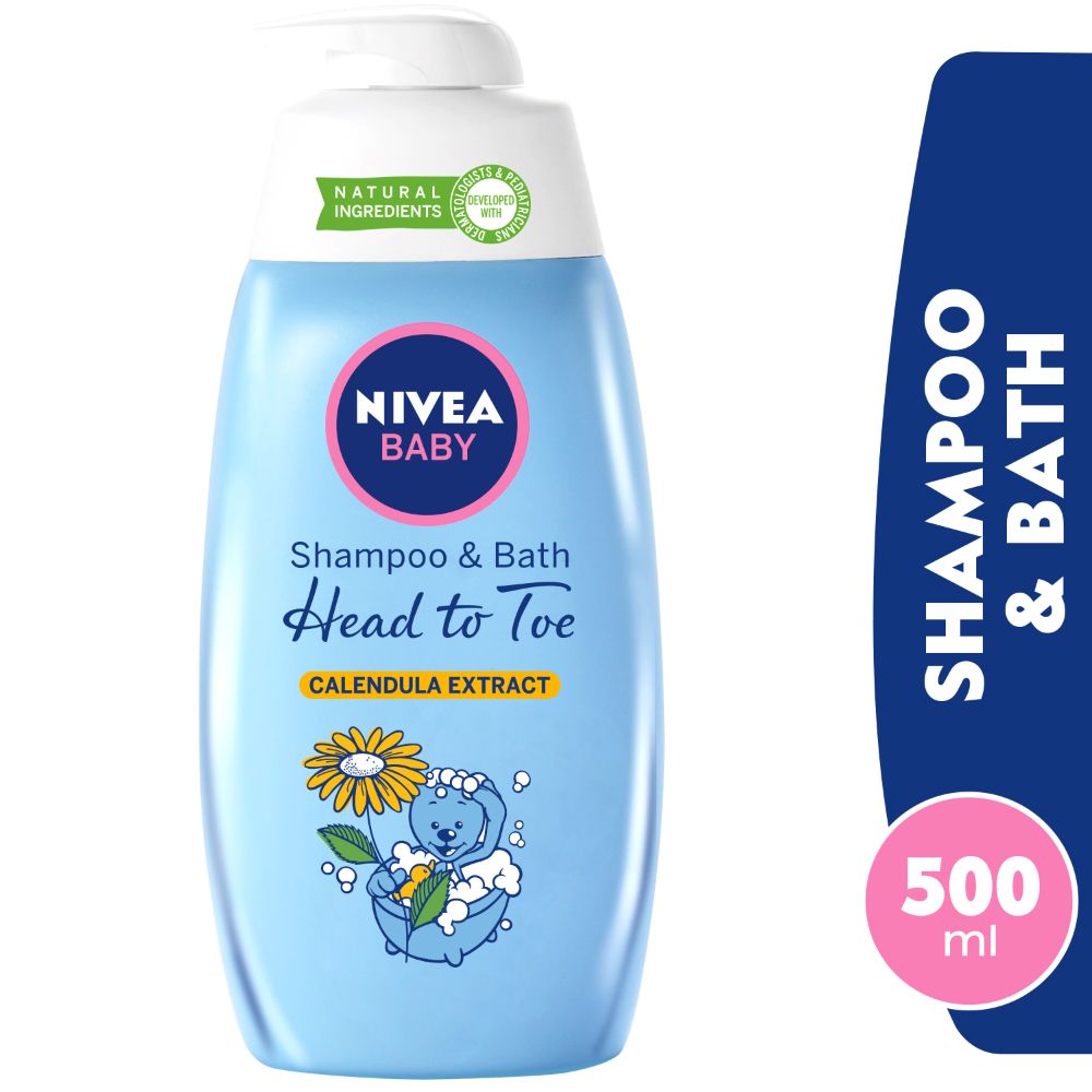 Nivea Baby Shampoo & Bath 500ml - (Pack Of 6) - Billjumla.com