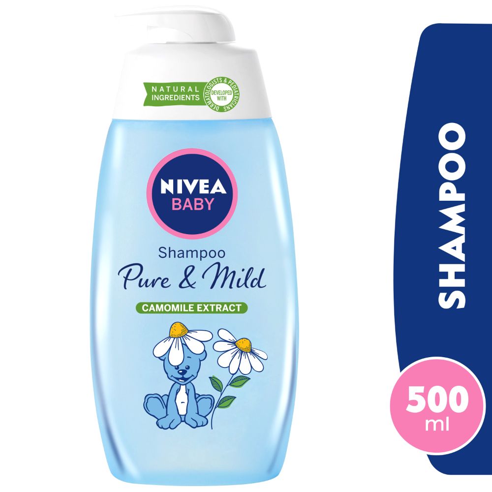 Nivea Baby Shampoo Pure & Mild 500ml - (Pack Of 6) - Billjumla.com