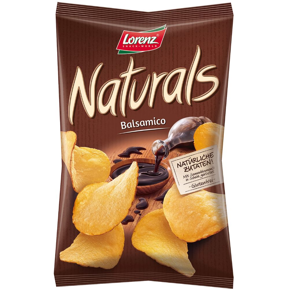 Lorenz Balsamic Vinegar Chips 100g - (Pack Of 12) - Billjumla.com