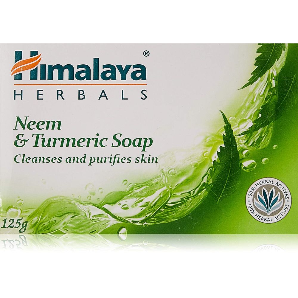Himalaya Neem & Turmeric Soap 125g - Pack Of 12 Pieces - Billjumla.com