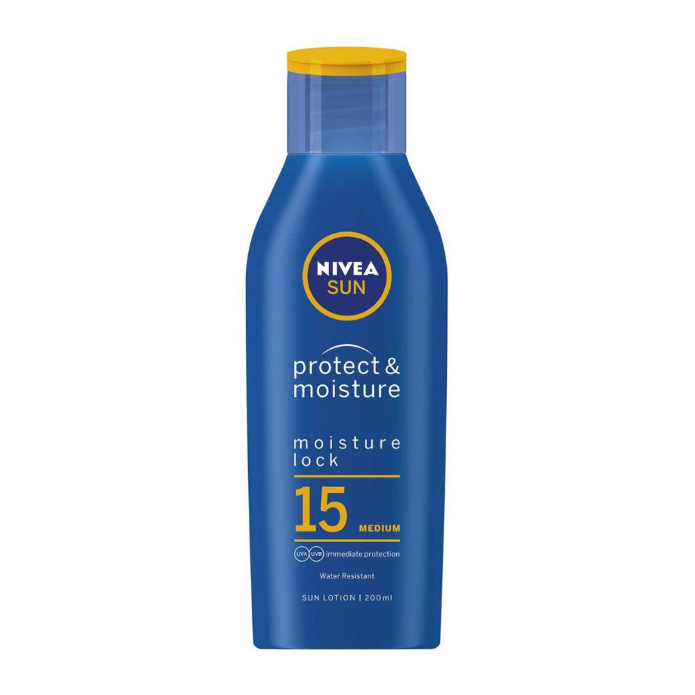Nivea Moisturising Sun Lotion Spf 15 200ml - (Pack Of 6) - Billjumla.com