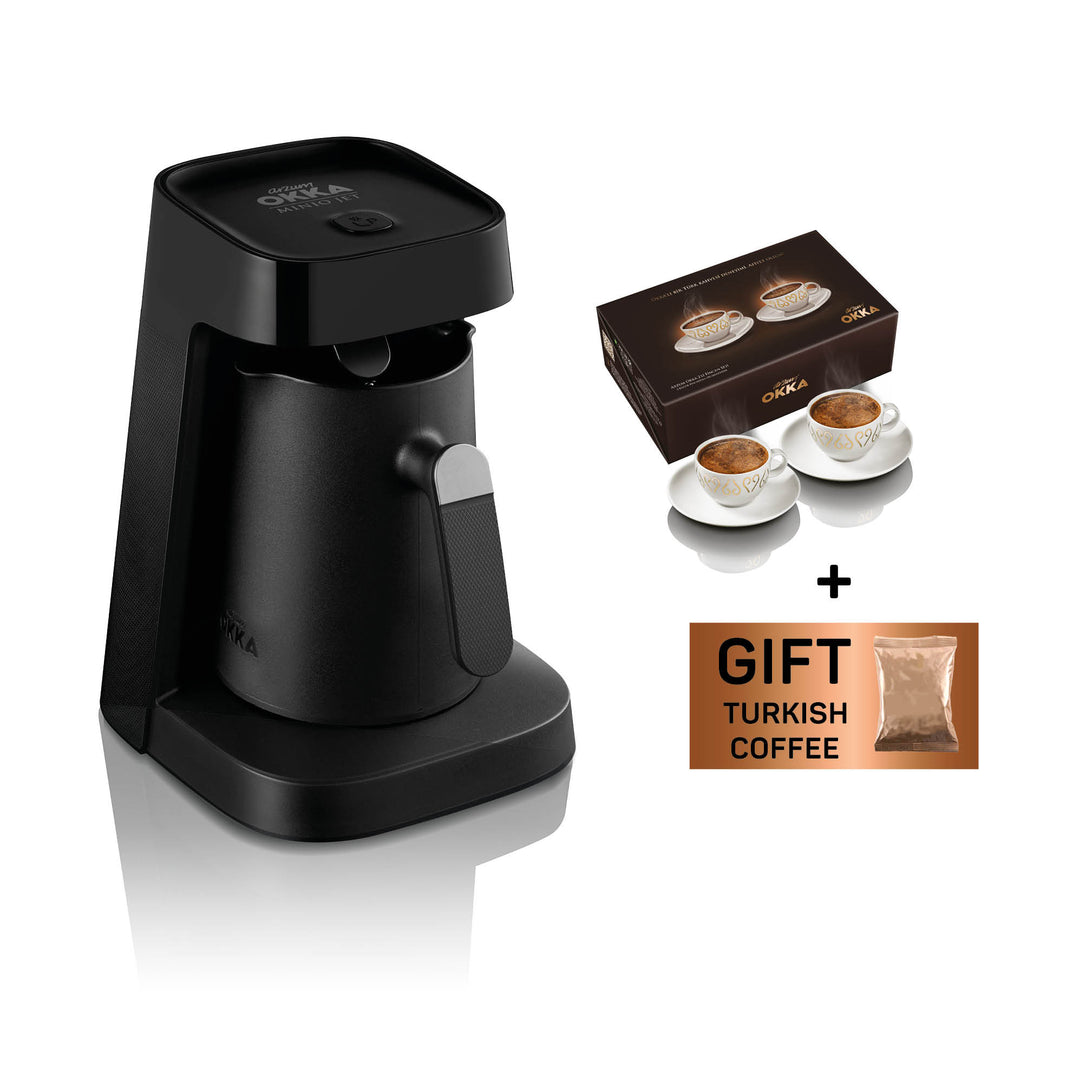 Arzum Okka Minio Jet (2 Turkish Coffee Cups + 1 Al Rifai Coffee Free)