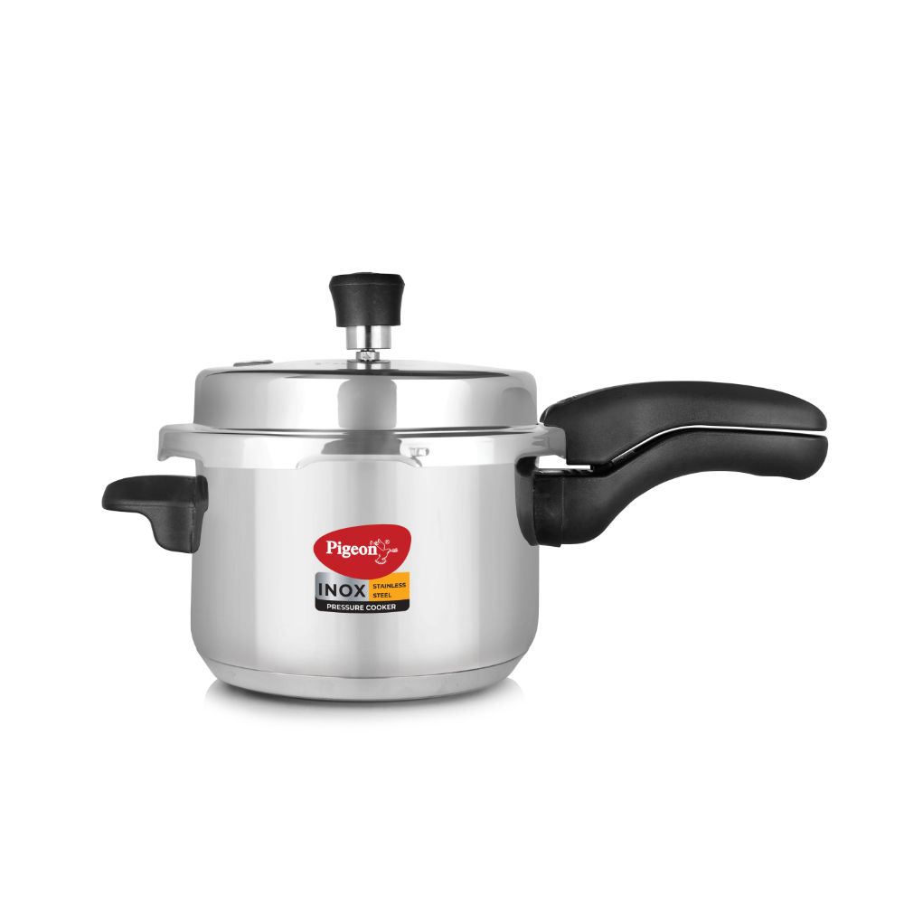 Pigeon Inox 5 Litre Stainless Steel Pressure Cooker - Billjumla.com