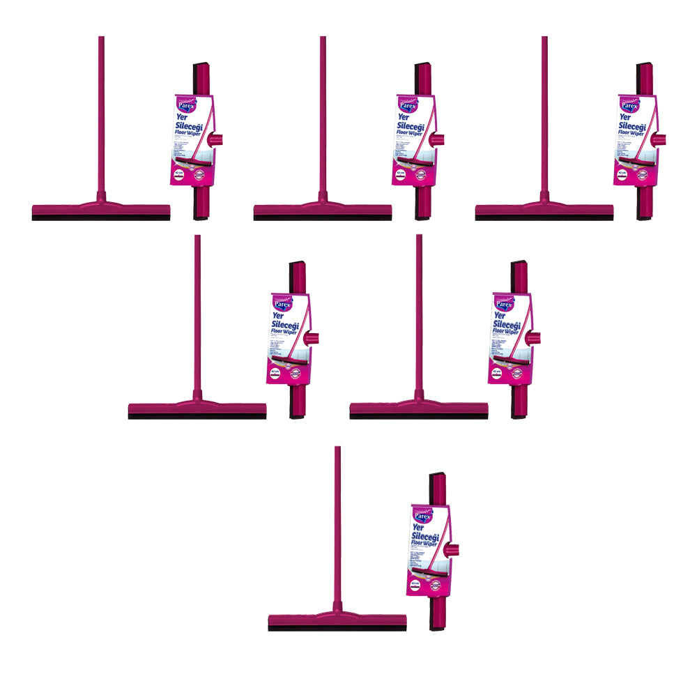 Parex Floor Wiper (42 Cm) With Handle - Total 6 Pieces - Billjumla.com