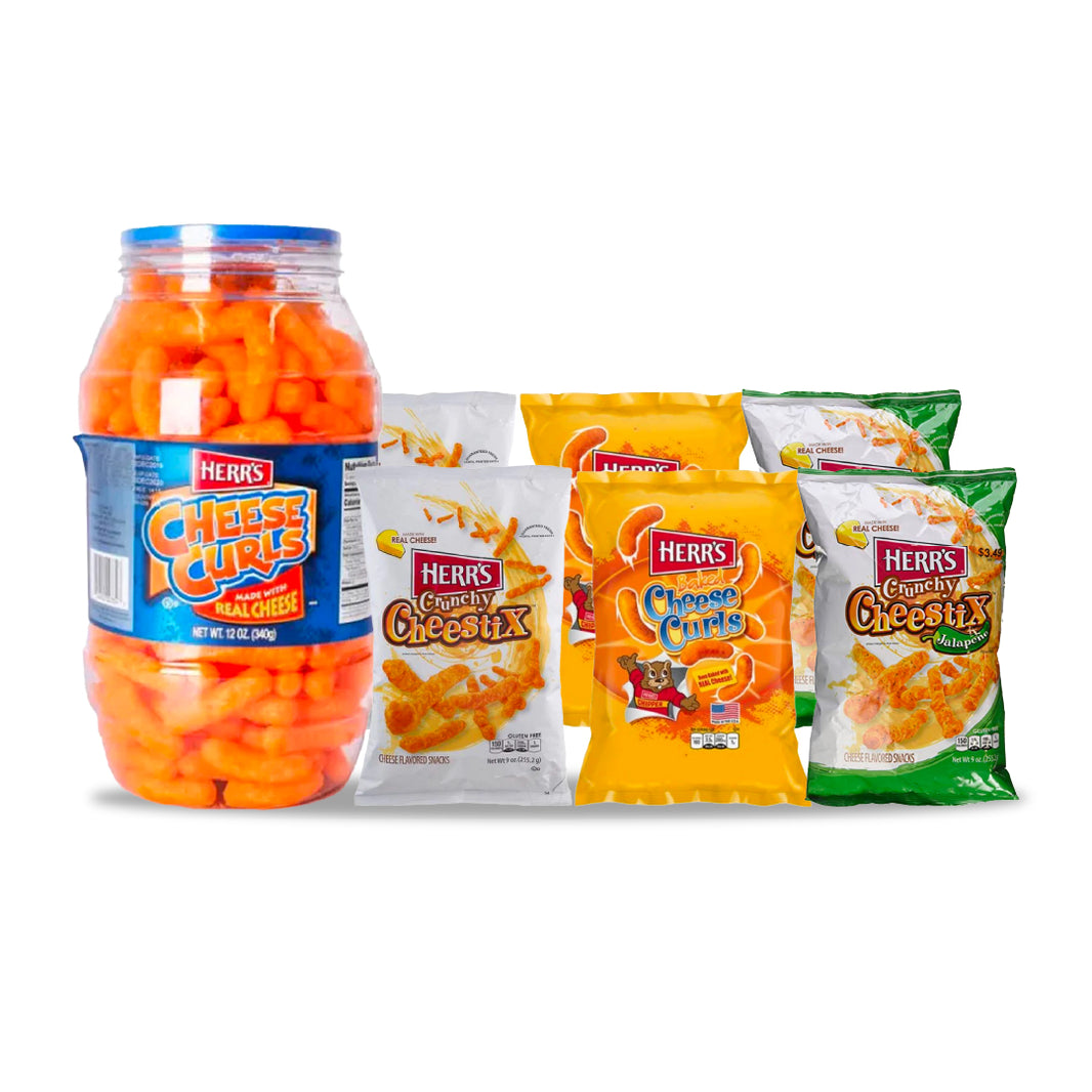 مجموعة Herr's Ultimate Variety Pack - إجمالي 7 قطع