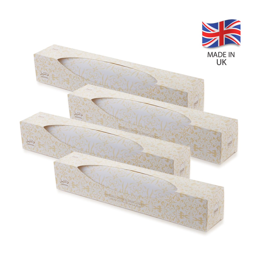 ورق تغليف الادراج المعطر دانتيل - مجموعة من 4 قطع