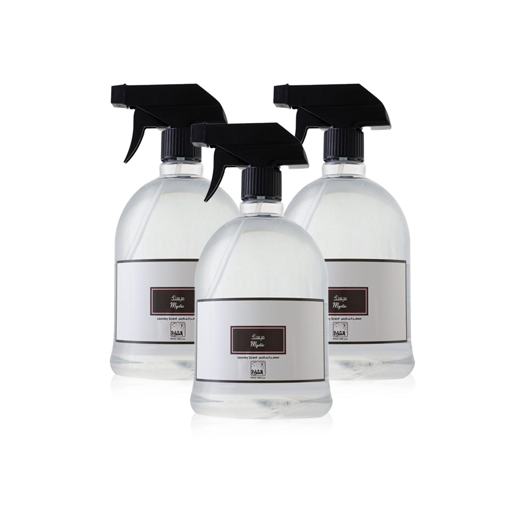 Al Shaya Perfumes Mystic Laundry Freshener 1000ml (Pack of 3)