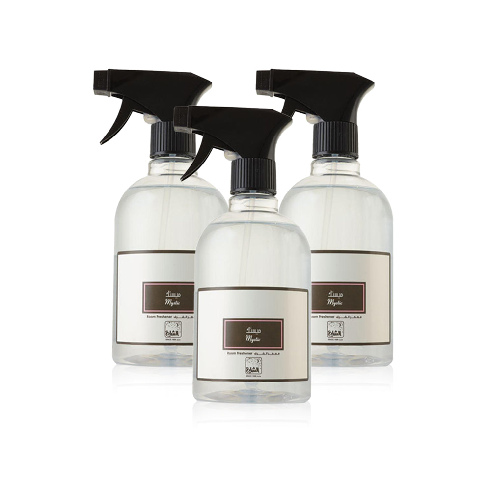 معطر الغرف ميستك من الشايع للعطور 500 مل -مجموعة من 3 قطع