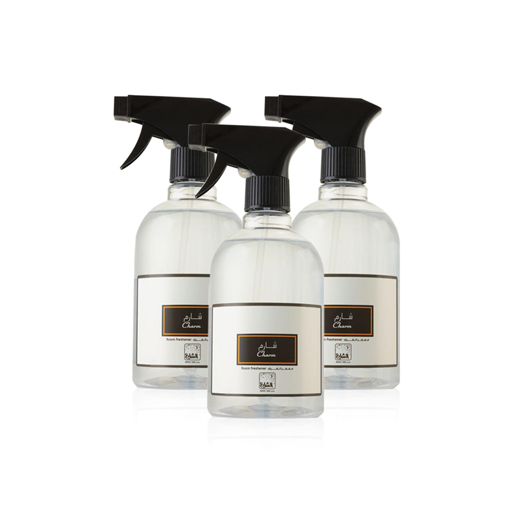 معطر الغرف شارم من الشايع للعطور 500 مل -مجموعة من 3 قطع