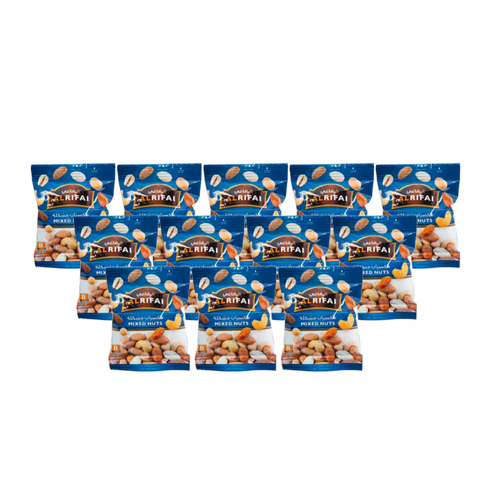 Al Rifai Mixed Nuts 20 Gm (Pack of 12)