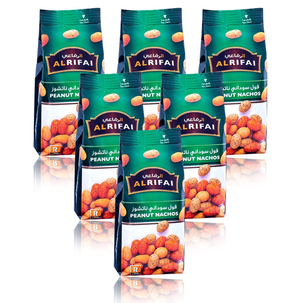 Al Rifai Peanut Nachos - 150gm (Pack Of 6 pieces) - Billjumla.com