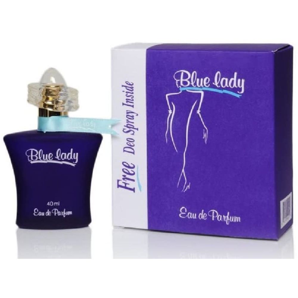 Rasasi Blue Lady EDT 40ml for Women - (Pack of 3) - Billjumla.com