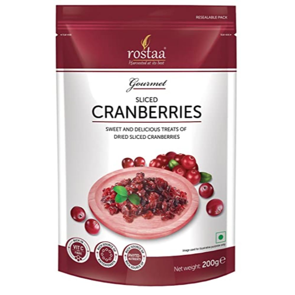 Rostaa Value Pack Cranberry Slice 200g (Pack of 6 Pieces) - Billjumla.com