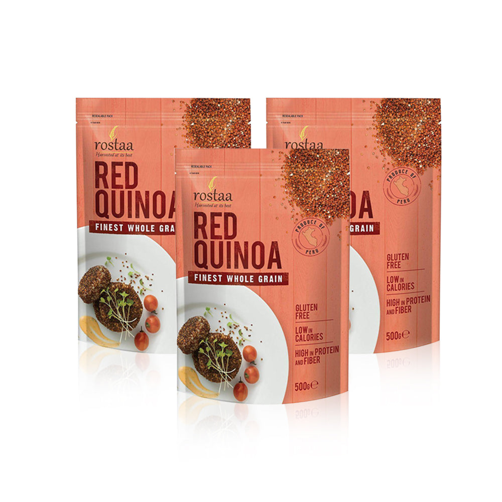 روستا كينوا حمراء 500غ -مجموعة من 3 قطع