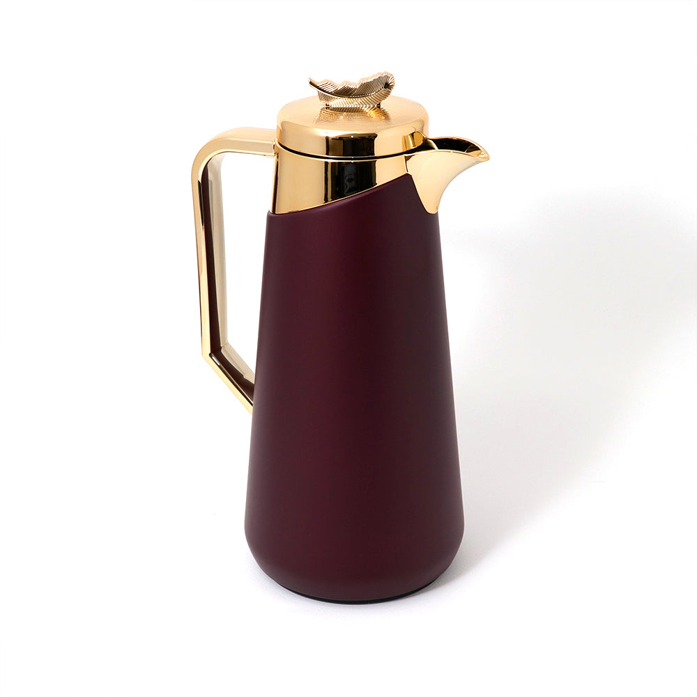 RoyalBlue Arabic Flask Maroon 1.0 Litre (Pack of 2) - Billjumla.com