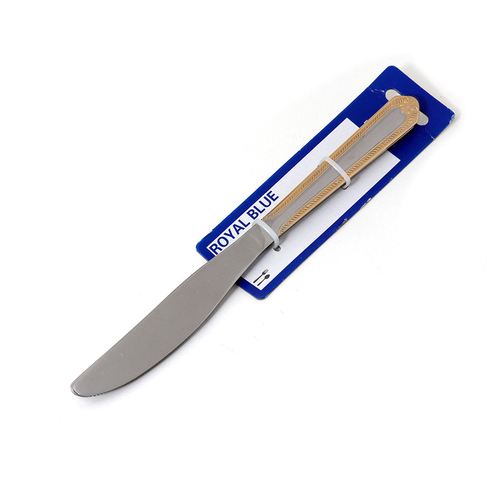 طقم سكاكين ذهبية من رويال بلو من 3 قطع -مجموعة من 4 اطقم