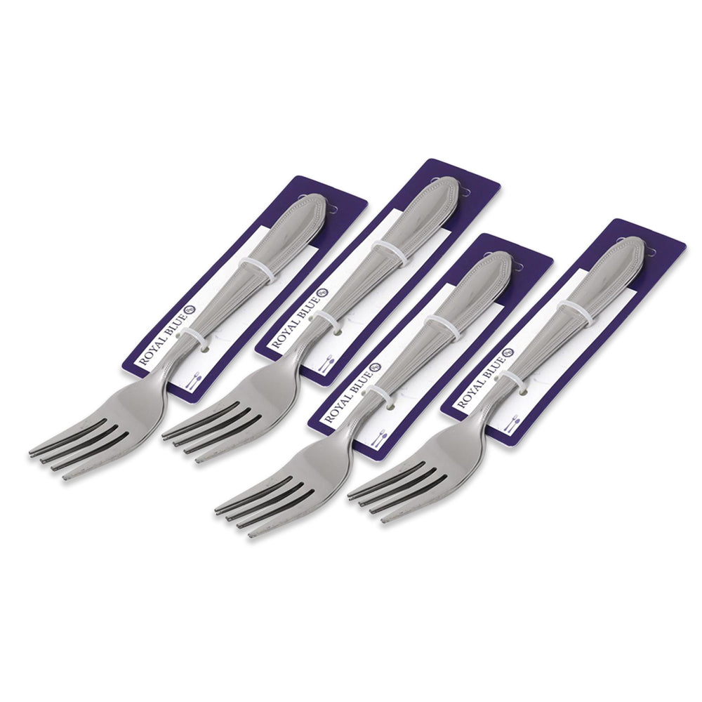 Royal Blue Fork Set of 3 - Pack of 4