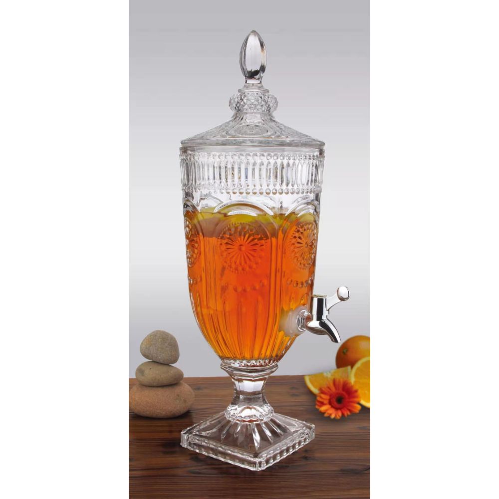 Royalblue Glass Beverage Dispenser Model E - 5 Litre - Billjumla.com