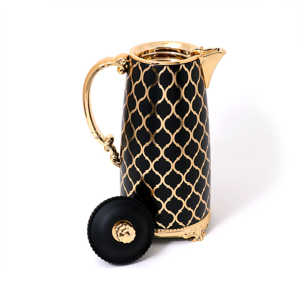 RoyalBlue Arabic Flask Black 1.0 Litre (Pack of 2) - Billjumla.com