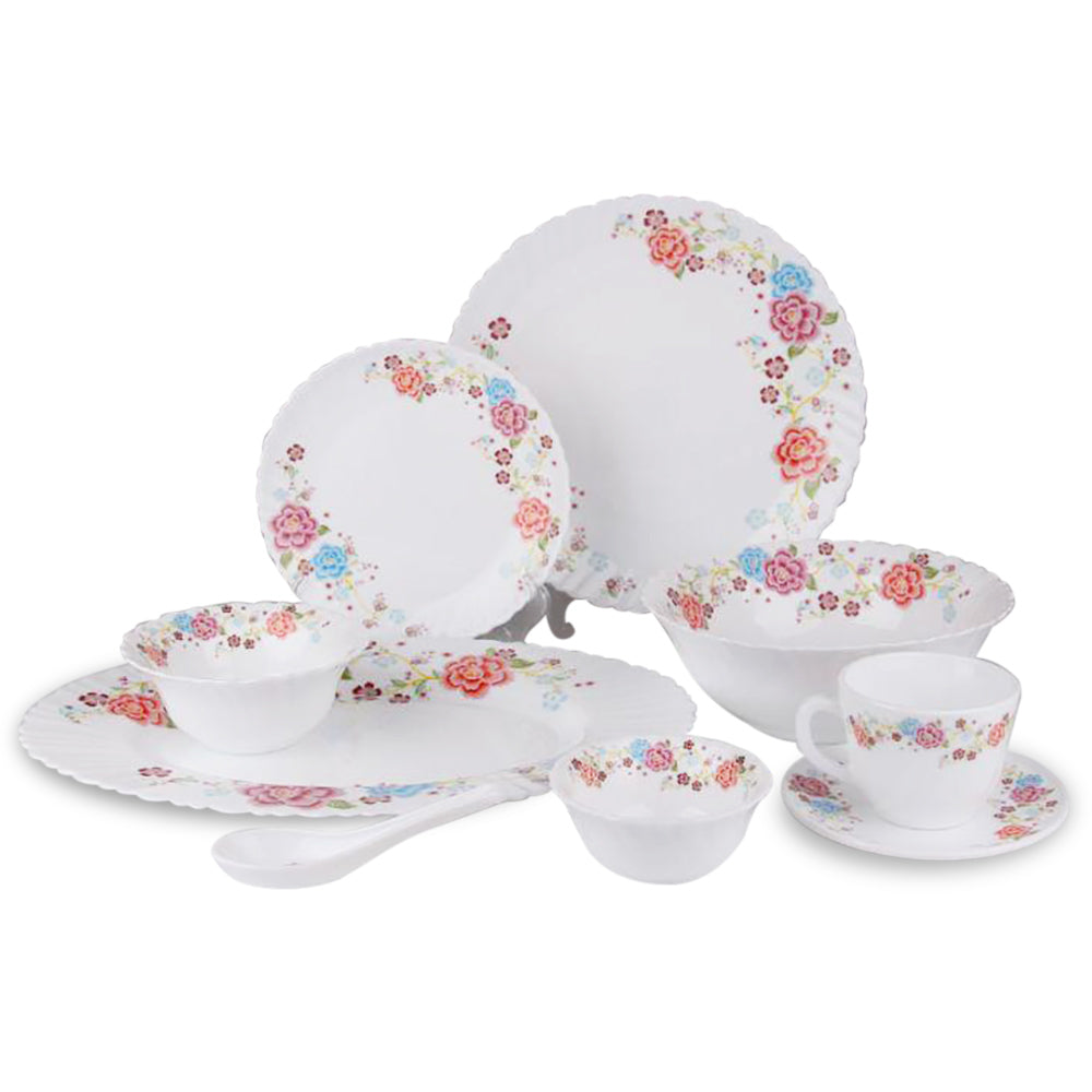 Royalblue Opal Dinner Rose 44 Pcs Set