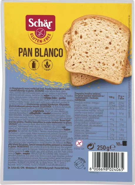 Schar Pan Blanco 250g (حزمة 3)