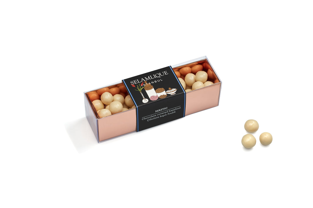 Selamlique Chocolate Covered Nuts 200G - Mastic (Pack of 3)