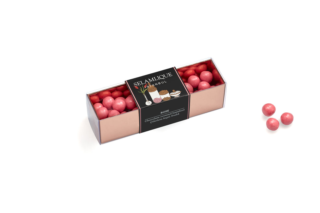 سلامليك شوكولا مغطاة بالمكسرات 200 جم - ورد (عبوة من 2 قطع)