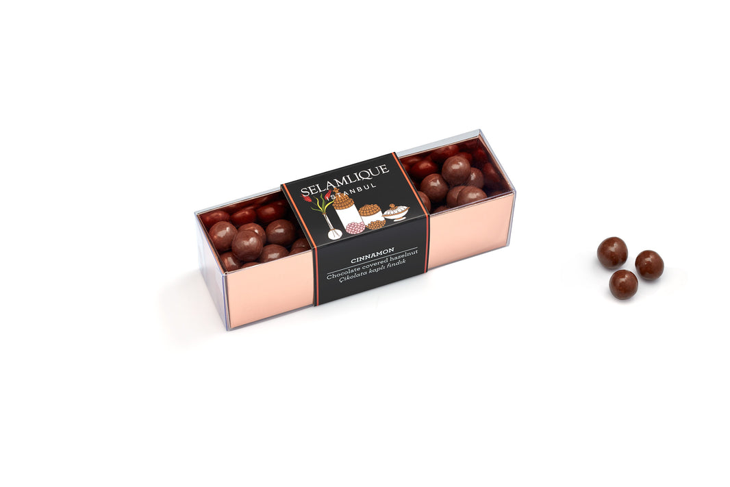 سلامليك شوكولا مغطاة بالمكسرات 200 جم - قرفة (عبوة من 2 قطع)