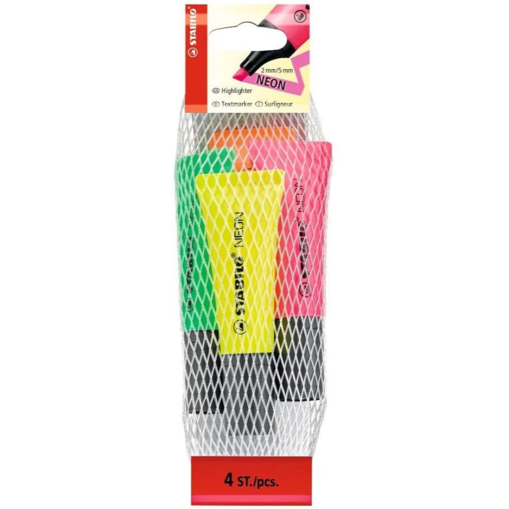 TABILO NEON Pack of 4 Assorted Colors (pack of 3) - Billjumla.com