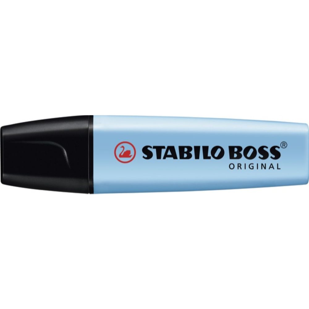 STABILO BOSS ORIGINAL highlighter single - blue (pack of 6) - Billjumla.com