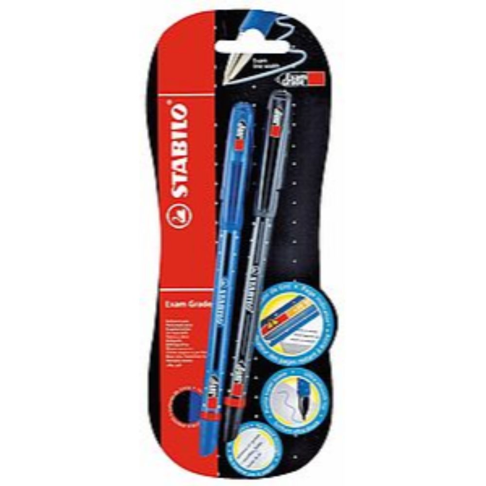 Stabilo Exam Grade Ballpoint Pen (pack of 6) - Billjumla.com