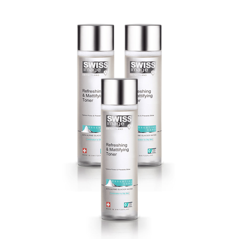 Swiss Refreshing Mattifying Toner - 200ml (Pack Of 3)