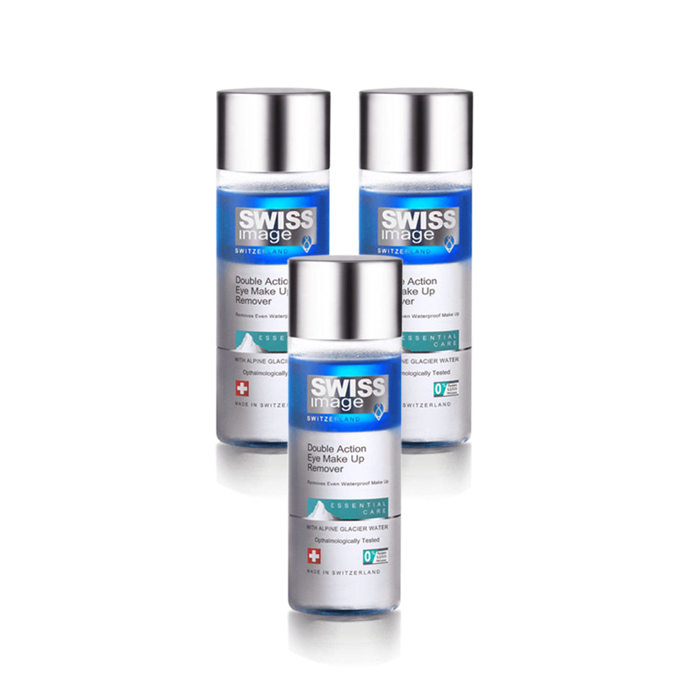 مزيل المكياج مزدوج الفعالية من سويس ايميدج -150مل -مجموعة من 3 قطع