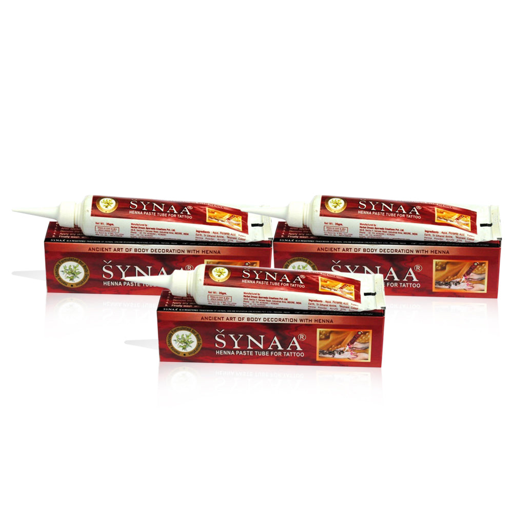 حنة الزينة 35 غ من سينا- -مجموعة من 12 قطعة