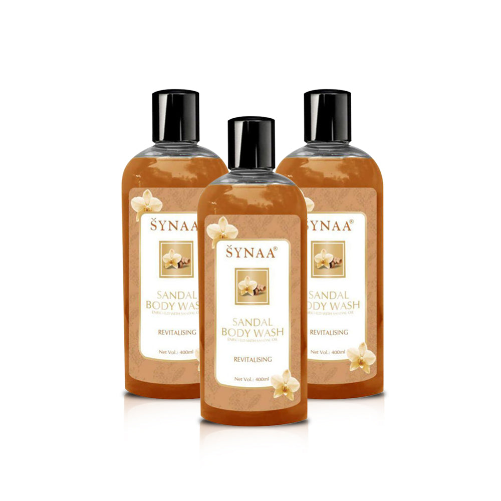 Synaa Sandal Bodywash 400ml (Pack Of 3 Pieces)
