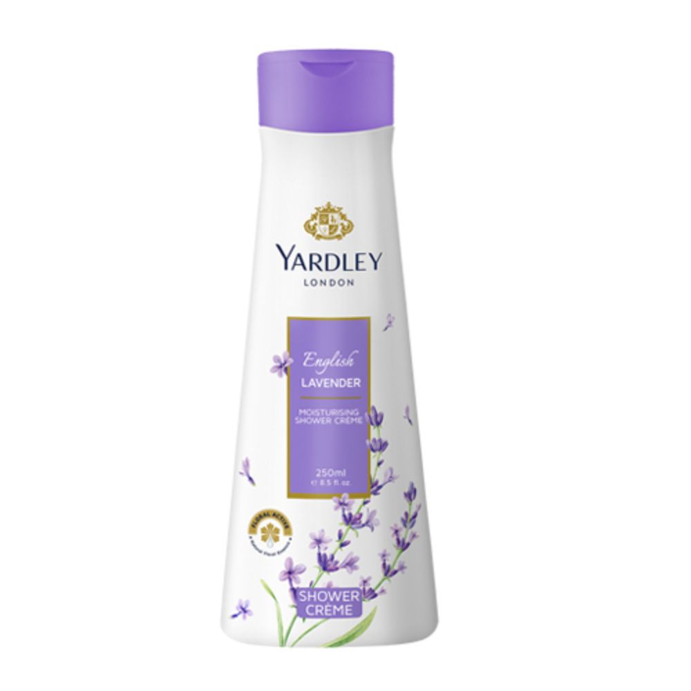 Yardley Shower Cream Lavender 250Ml - (Pack of 6) - Billjumla.com