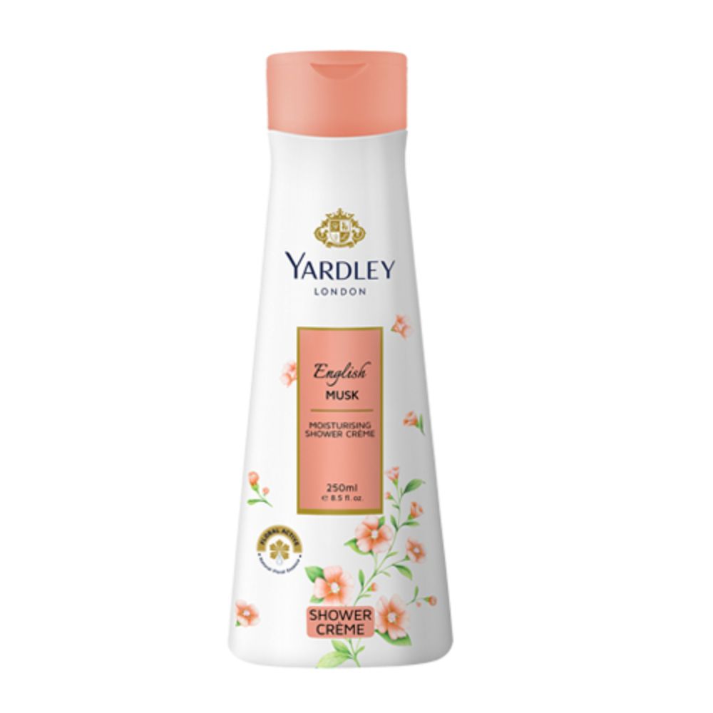 Yardley Shower Cream Musk 250Ml - (Pack of 6) - Billjumla.com