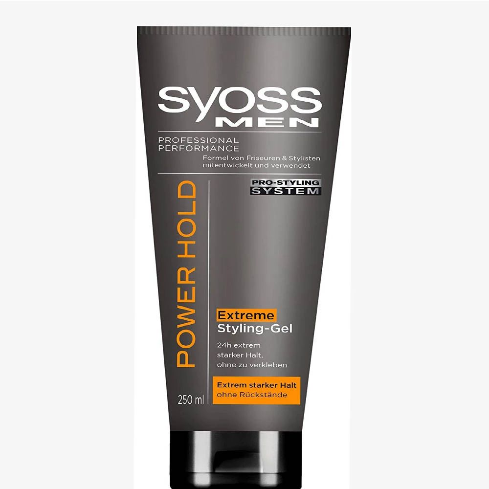 Syoss Gel Tube Power Hold 250ml - Pack Of 6 Pieces - Billjumla.com