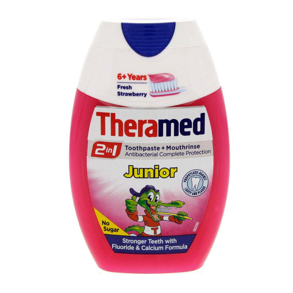 Theramed 2 In 1 Junior Toothpaste 75ml - Pack Of 12 Pieces - Billjumla.com