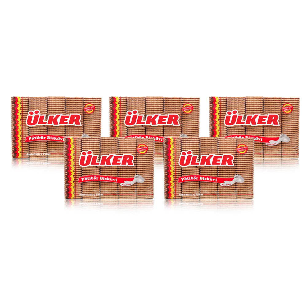 اولكر بسكويت الزبدة الصغيرة 1000غ مجموعة من 5 قطع