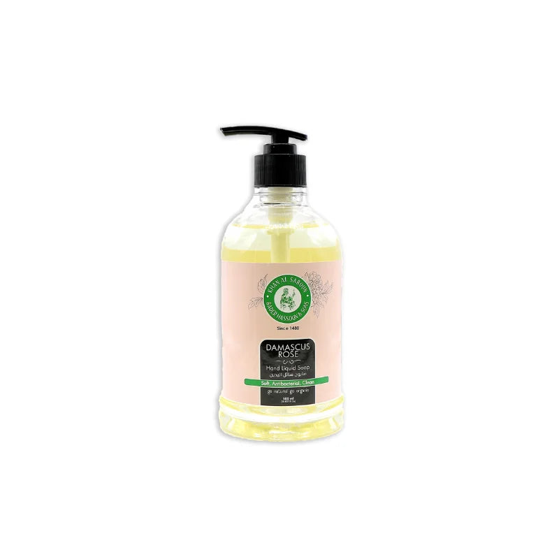 Khan Al Saboun Liquid Soap - Rose 500ml